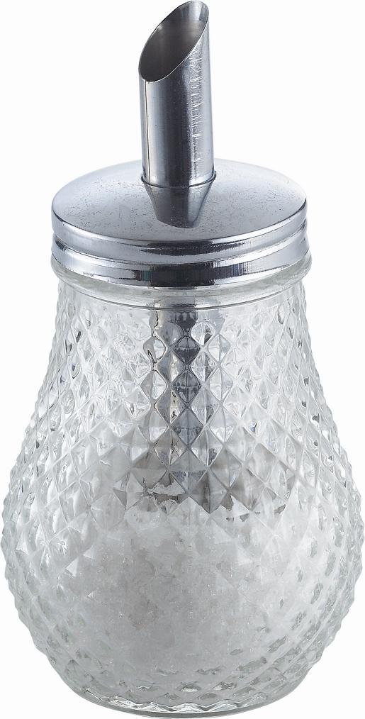Glass sugar dispenser/sugar bottle