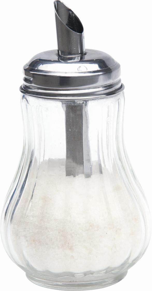 Glass sugar dispenser/sugar bottle