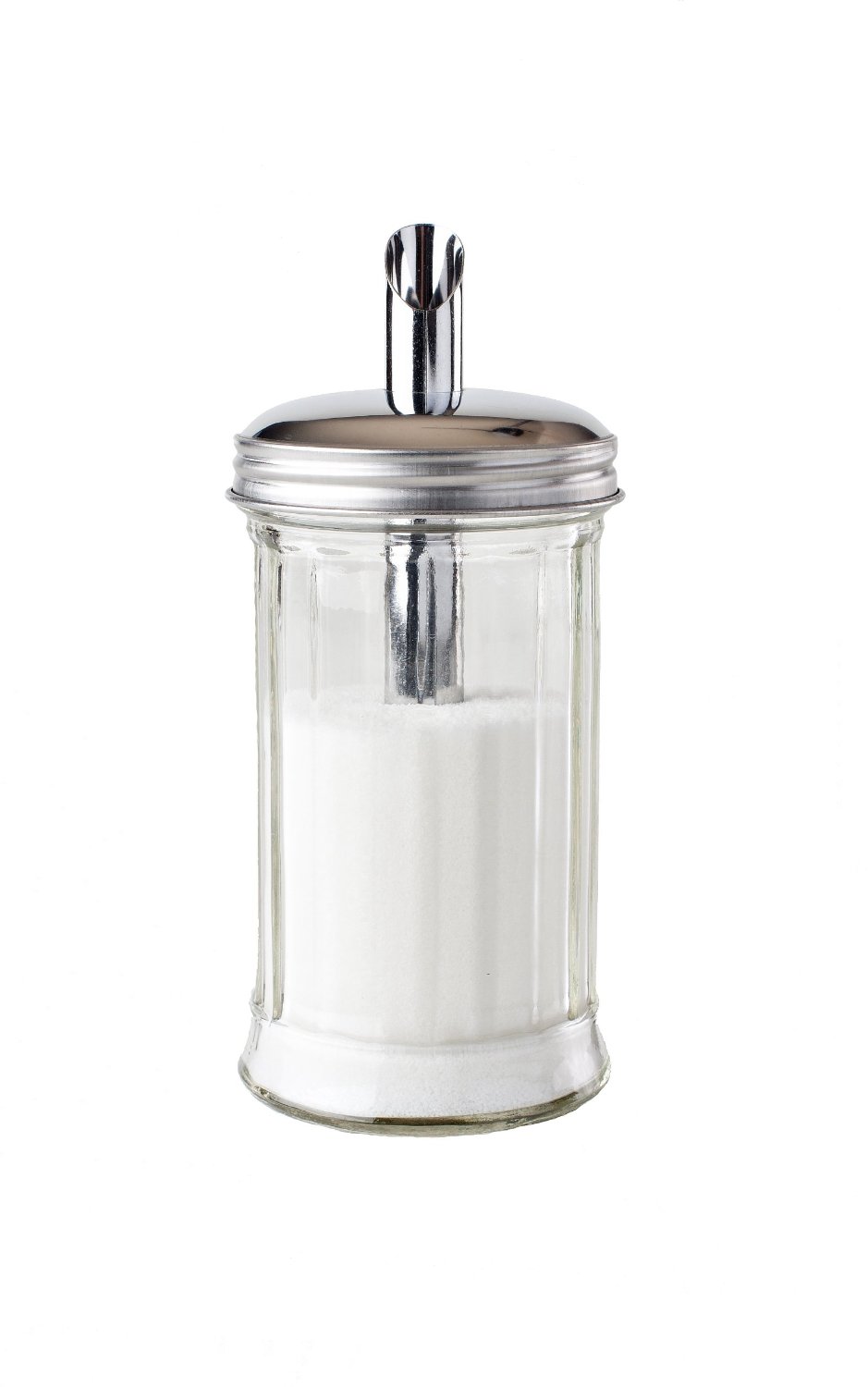 Glass sugar dispenser/sugar bottle