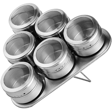 Magnetic spice jar sets