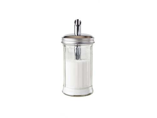 Glass sugar dispenser/sugar bottle
