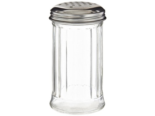 Glass sugar dispenser/sugar bottle
