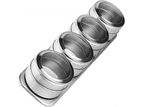 Magnetic spice jar sets